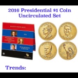 2016 United States Mint Presidential $1 Coin Uncirculated Set 6 coins Grades