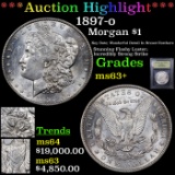 ***Auction Highlight*** 1897-o Morgan Dollar $1 Graded Select+ Unc By USCG (fc)