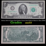 Series 1976 $2 Green Seal Dallas Green Seal Federal Reserve Note (FRN) Grades Select AU