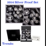 2014 Limited Edition Silver Proof Set Grades