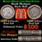 Mixed small cents 1c orig shotgun roll, 1917-s Wheat Cent, 1898 Indian Cent other end, McDnalds Wrap