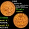 1883 Indian Cent 1c Grades Select Unc RD