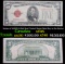 Series of 1928D $5 Red Seal United States Note Key to the Series Grades xf+