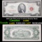 1963 $2 Red seal United States Note Grades Gem++ CU