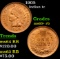 1905 Indian Cent 1c Grades Select+ Unc RB