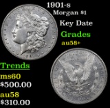 1901-s Morgan Dollar $1 Grades Choice AU/BU Slider+
