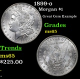1899-o Morgan Dollar $1 Grades GEM Unc