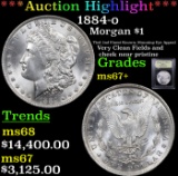 ***Auction Highlight*** 1884-o Morgan Dollar $1 Graded Gem++ Unc BY USCG (fc)