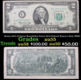 Series 1976 $2 Green Seal Dallas Green Seal Federal Reserve Note (FRN) Grades xf+