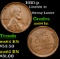 1910-p Lincoln Cent 1c Grades Choice Unc BN