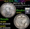 ***Auction Highlight*** 1917-d Ty I Standing Liberty Quarter 25c Graded GEM+ Unc By USCG (fc)