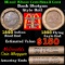 Mixed small cents 1c orig shotgun roll, 1858 Flying Eagle cent, 1893 Indian Cent other end, McDnalds