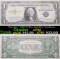 *Star Note * 1957A $1 Blue Seal Silver Certificate Grades xf+