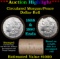 ***Auction Highlight*** Full Morgan/Peace silver dollar $1 roll $20 , 1888 & 1897 ends (fc)