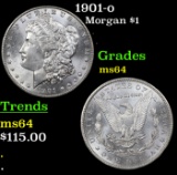 1901-o Morgan Dollar $1 Grades Choice Unc