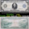 1914 Large Size $10 Blue Seal Federal Reserve Note Fr-931A (Chicago,IL) 7-G Grades vf++