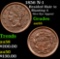 1856 N-1 Braided Hair Large Cent 1c Grades Choice AU