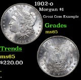 1902-o Morgan Dollar $1 Grades GEM Unc