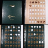 Partial Lincoln Cent Book 1909-2019 287 coins Grades