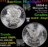 ***Auction Highlight*** 1884-o Morgan Dollar $1 Graded Choice Unc+ DMPL BY USCG (fc)