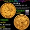 ***Auction Highlight*** 1849-p Gold Liberty Quarter Eagle $2 1/2 Graded Choice AU By USCG (fc)