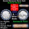 Buffalo Nickel Shotgun Roll in Old Bank Style 'Los Angeles Trust And Savins Bank'  Wrapper 1917 & s