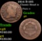 1814 S-195 Classic Head Large Cent 1c Grades g+