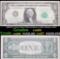 1969D $1 Green Seal Federal Reserve Note (Boston, MA) Grades Gem++ CU