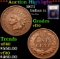 ***Auction Highlight*** 1871 Indian Cent 1c Graded vf++ By USCG (fc)