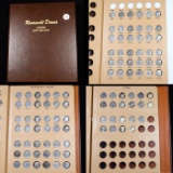 Partial Roosevelt Dime Book 1965-2000 99 coins