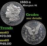 1880-s Morgan Dollar $1 Grades Unc Details
