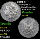 1891-s Morgan Dollar $1 Grades Choice AU/BU Slider