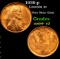 1939-p Lincoln Cent 1c Grades Choice+ Unc RD