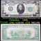 1928 $20 Green Seal Federal Reserve Note Redeemable In Gold Grades vf++