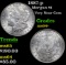 1887-p Morgan Dollar $1 Grades Choice+ Unc