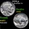 1936-p Buffalo Nickel 5c Grades Select Unc