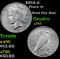 1934-d Peace Dollar $1 Grades xf+