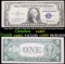 *Star Note * 1935F $1 Blue Seal Silver Certificate Low Serial Number Grades Select+ CU