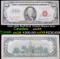 1966 $100 Red Seal Untied States Note Grades Choice AU