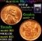 ***Auction Highlight*** 1910-p Lincoln Cent 1c Graded Gem+ Unc RD By USCG (fc)