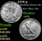 1936-p Walking Liberty Half Dollar 50c Grades Choice AU/BU Slider