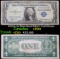 1935A $1 Blue Seal Silver Certificate Grades vf, very fine