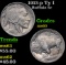 1913-p Ty I Buffalo Nickel 5c Grades Select Unc