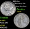 1924-s Mercury Dime 10c Grades AU, Almost Unc