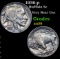 1936-p Buffalo Nickel 5c Grades Choice AU/BU Slider