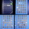 Complete Lincoln Cent Book 1941-1974 88 coins