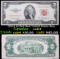 1953A $2 Red Seal United States Note Grades Choice CU