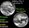 1913-s Ty I Buffalo Nickel 5c Grades Unc Details