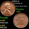 1922-d Lincoln Cent 1c Grades Select AU