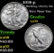 1936-p Walking Liberty Half Dollar 50c Grades Choice AU/BU Slider